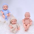 New Vinyl Reborn Dolls 20cm Reborn Baby Doll Mini Soft and Full Body Vinyl Reborn Toddler Doll Baby Doll For Girls. 