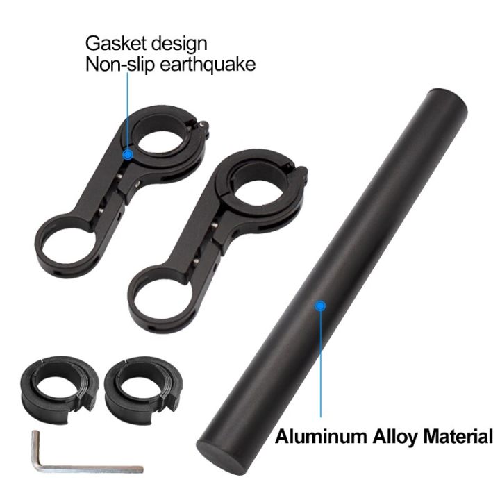 20cm%20Bicycle%20Handlebar%20Extended%20Bracket%20Bike%20Mount%20Bar%20Computer%20Holder%20Support%20Rack%20Alloy%20Stand%20Double%20Frame%20Bicycle%20Clip%20-%20Image%206