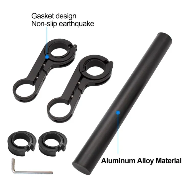 20cm%20Bicycle%20Handlebar%20Extended%20Bracket%20Bike%20Mount%20Bar%20Computer%20Holder%20Support%20Rack%20Alloy%20Stand%20Double%20Frame%20Bicycle%20Clip%20-%20Image%206