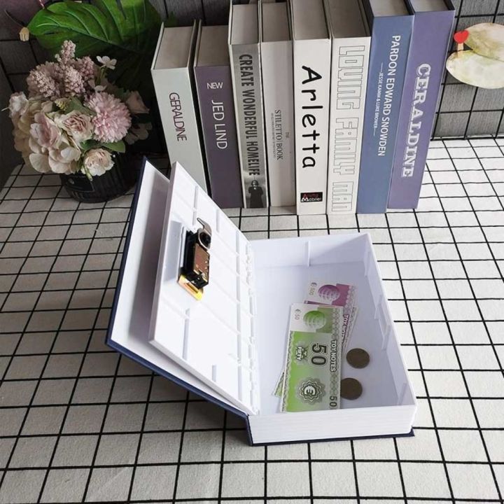 Creative Dictionary Book Money Boxes Piggy Bank With Lock Hidden Secret ...