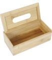 HOKIPO® Wooden Tissue Paper Holder - Rectangular(Large). 