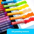 Super Soft Oil Pastels Macaron Classics Drawing Heavy Color Painting Sticks Water Soluble White No-Dirt Crayons Artists Supplies.