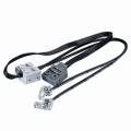 1/2/5/10Pcs New MOC Power Functions Parts LED Light Link Line Cable 8870 Car Train Model Light Modification Fit 61930 8293 Block.