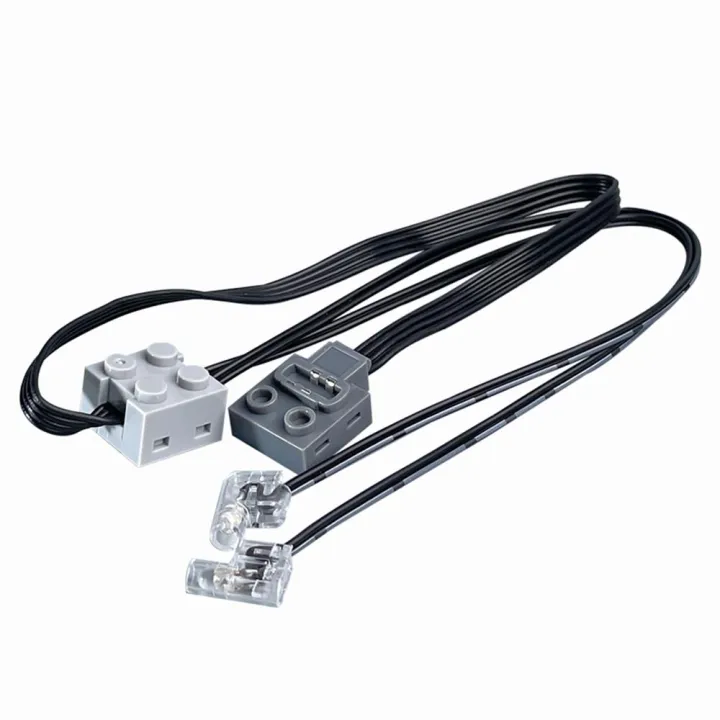 1/2/5/10Pcs%20New%20MOC%20Power%20Functions%20Parts%20LED%20Light%20Link%20Line%20Cable%208870%20Car%20Train%20Model%20Light%20Modification%20Fit%2061930%208293%20Block%20-%20Image%204