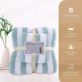 2 Pcs Coral Fleece Bath Towel Small & Large Size Soft Towel for Women Men Kids Water Absorbent No Lint Quick Drying Towel Set. 