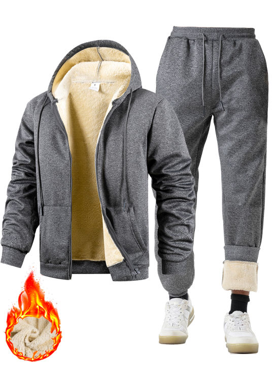 Men's%20Suit%20Two-Piece%20Tracksuit%20Plush%20Thickened%20Warm%20Sports%20Jacket+Trousers%20Sports%20Suit%20Winter%20Outdoor%20Casual%20Hoodie%20Sportswear%20-%20Image%205