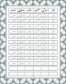 Urdu hand writing practice book set-khuskhati-writing imrovement-pack of 5. 