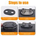 1/2/4/8PCS Black Heater Gasket Base, Suitable For Eberspacher Airtronic D2 D4 Webasto Air Top 2000 Diesel Parking Heater. 