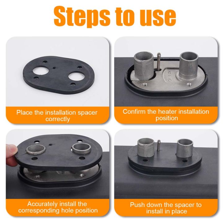 1/2/4/8PCS%20Black%20Heater%20Gasket%20Base,%20Suitable%20For%20Eberspacher%20Airtronic%20D2%20D4%20Webasto%20Air%20Top%202000%20Diesel%20Parking%20Heater%20-%20Image%203