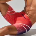 Men's Quick-Dry Brief Swimming Trunks Beach Surf Competition Thermal Inner Belted Swimwear. 