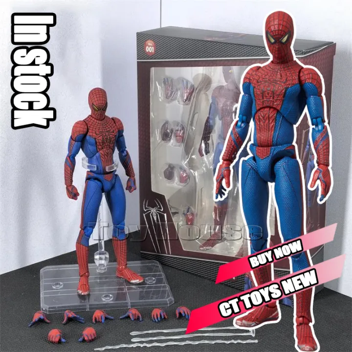 Ct%20Toys%20Full%20Range%20Spiderman%20Mafex%20143%20Ben%20Reilly%20Comic%20Ver%20The%20Amazing%20Spider-Man%20001%20Anime%20Action%20Figure%20Toys%20%20-%20Image%207