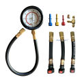Quick Connection Fuel Pressure Tester Gauge Tools Kit 0-100 PSI with 9.49, 7.89, 6.30 Fuel Line Suitable for More Car RV Engine.