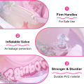Pool Float for Kids Unicorn Swim Floats for Toddlers Age 3-8 Years Inflatable Floaties Unicorn Swimming Ring. 