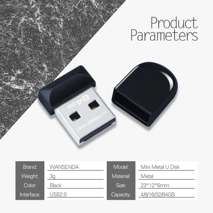 WANSENDA%20Super%20Mini%20USB%20Flash%20Drive%20Waterproof%20Pendrive%2064GB%2032GB%2016GB%208GB%204GB%20Real%20Capacity%20USB%202.0%20Memory%20Stick%20Thumbdrive%20-%20Image%204