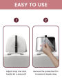 Certified Shatterproof Baby Car Mirror, Crash-Tested with Panoramic HD View for Rear-Facing Infant Safety.