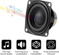 2" 8Ohm 10W DIY Small Full Range Audio Speaker Stereo Woofer Loudspeaker for Arduino and DIY Speaker. 