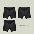 3PCS Women Underwear Slimming Shorts Seamless High Waist Shaper Panties Underware Safety Short Pants Ice Silk Women's Protective. 