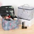 Handheld Makeup Storage Bag Waterproof Portable Multifunctional Travel Cosmetic Cleaning Organiser Jewellery Display Case.