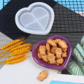 Storage Tray Silicone Mold Heart Round Cloud Flower Gourd Dish Plate Coaster Jewelry Tray Casting Epoxy Resin Mold Home Decor.