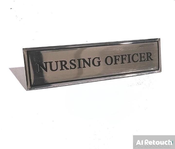 Nursing Officer Badge Brooch Pin Pocket Government  Private Nursing Badge