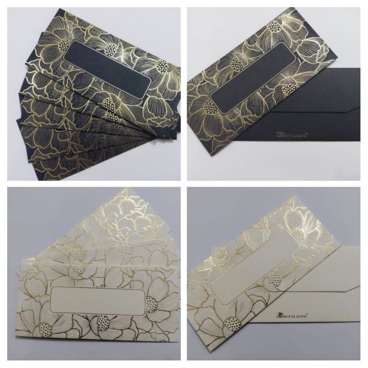 Royal Bond Envelopes (Pack of 5,10) – Ideal for Gift Money, Eidi, Weddings, Engagements, and other Special Occasions
