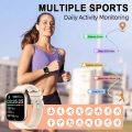 LIGE Fitness Health Monitor Smartwatch 2026 New 1.83" HD Screen Bluetooth Call Waterproof Call Reminder Smart Watch Men Women.