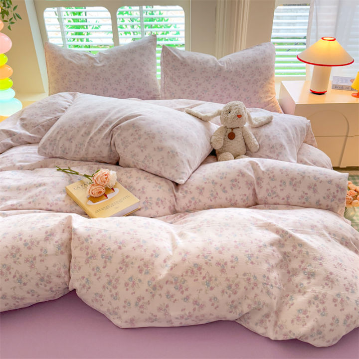Bonenjoy%20Pink%20Flower%20Duvet%20Cover%20Sets%20Washed%20Polyester%20Super%20Soft%20Bed%20Cover%20Sets%20Single/Queen/King%20Quilt%20Cover%20with%20%20Pillowcase%20-%20Image%207