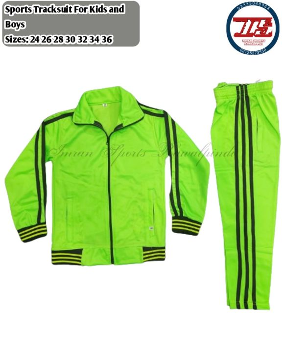 Sports%20Tracksuit%20for%20Boys%20and%20Girls,%20Zip%20Up%20Collar,%20Trinda%20Material,%20Orange%20and%20Parrot%20Green,%20Sizes%2024-36%20-%20Image%202