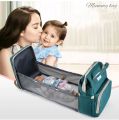 Moms bag / Baby diaper bag / bags for moms /gift bag women and moms /engaged shopping online / moms bag with expandable cot setup.. 