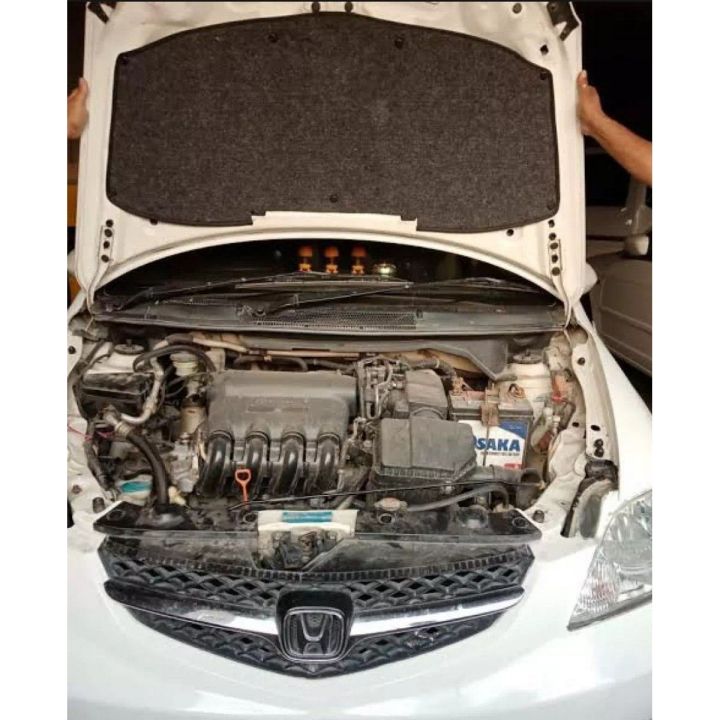 Honda City 2006 To 2008  Bonnet Insulator Cover Namda With Clip Plug And Play Liner 