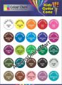 40ML Colour Chem Fabric Gutta Cone Lead/Outliner Outlining Silk/Fabric Painting, Available in  28 Different Shades Colors.. 