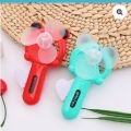 Mini hand press fan cute children's toys with portable hand shake hands with small fans. 