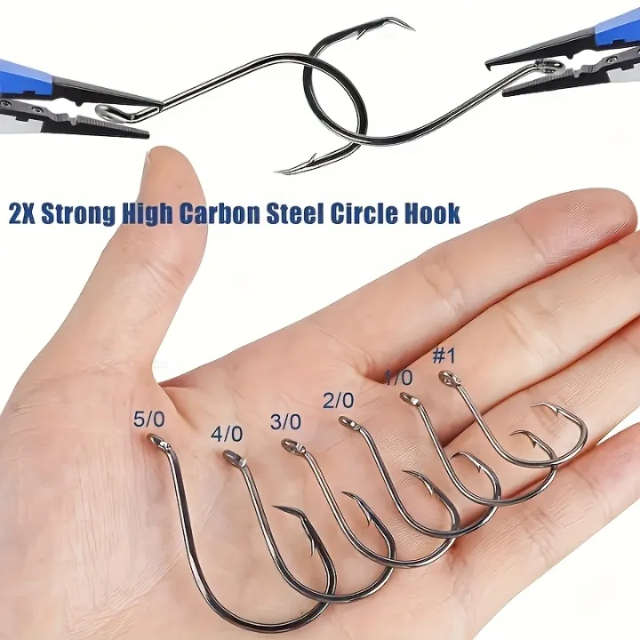 160pcs%20Stainless%20Steel%20Circle%20Hook%20Set,%202x%20Strong%20Offset%20Octopus%20Hooks%20for%20Sport%20Fishing%20-%20Corrosion-Resistant,%20Piercing%20Point%20D%20-%20Image%206