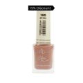 Just Gold Nail Polish (Shade:105) Pro Nail Enamel 10ML. 