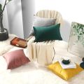 Velvet Burnt Throw Pillow 18X18 Inch Square Pillowcases Soft Cozy Cushion Cases for Couch Bedroom Living Room Home Decor. 