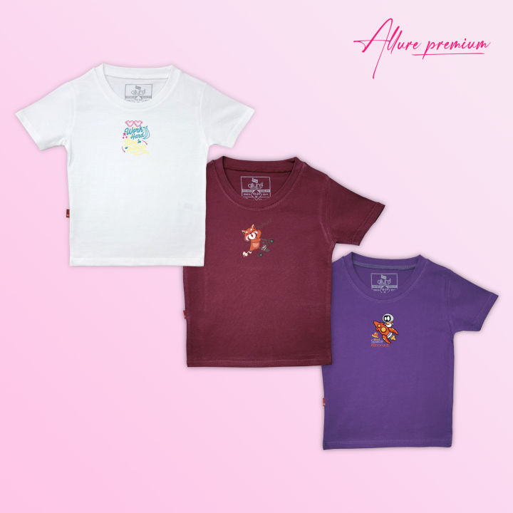Allurepremium T-shirt HS Pack Of Three WHMYPA Combo 138