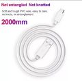 Infinix high speed USB Data Cable White imported high Quality Fast Charging Cable. 