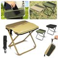 Foldable Backpack Stool Portable Small Mazar Satchel Pen Bag Camping Stool Lightweight Outdoor Folding Chair for Fishing Travel. 