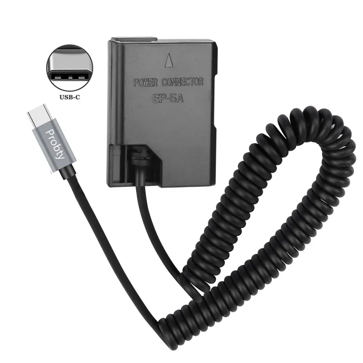 EP-5A%20USB-C%20Power%20Adapter%20Kitr%20EN-EL14%20EN-EL14a%20Dummy%20Battery%20for%20Nikon%20D3100%20D3200%20D3300%20D3400%20D3500%20D5100%20D5200%20D5300%20D5500%20-%20Image%202