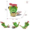 Caterpillar Green Plush Toy,Stuffed Animal, All Star Collection Birthday Kids Boys Girl  Decor 5 Inch. 