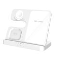 3 In 1 Wireless Charger Stand For S25 S24 Z Fold 5 4 3 S24 S23 Watch 2-7 Active 2 Earbuds Pro Fast Charging Dock.