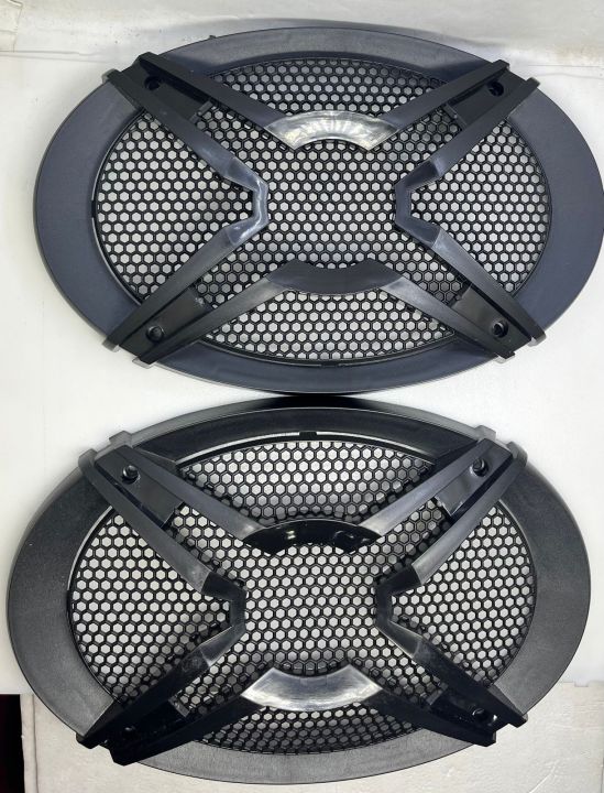 6"x9" inches Speaker Grill Cover Car Audio Decorative Circle metal Grill to guard Speakers, Best price in Pakistan