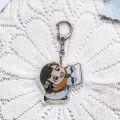 1/6PCS Anime Characters The Apothecary Diaries Acrylic Keychain Accessories Keyrings Friends Bag Charms Backpack Pendant .