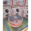 JY super 2215 rechargeable fan with LED light.. 