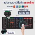 Large mouse pad mouse pad mouse pad shortcut keys screened keys program office excel word ppt PS CAD game play. 