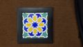 Wall hanging Handmade Frame (7by7) of Ceramic Tiles, Design Decorations for Home Decor Living Bedroom Furniture and Decor Wooden Wall Art for Home Decorations. 