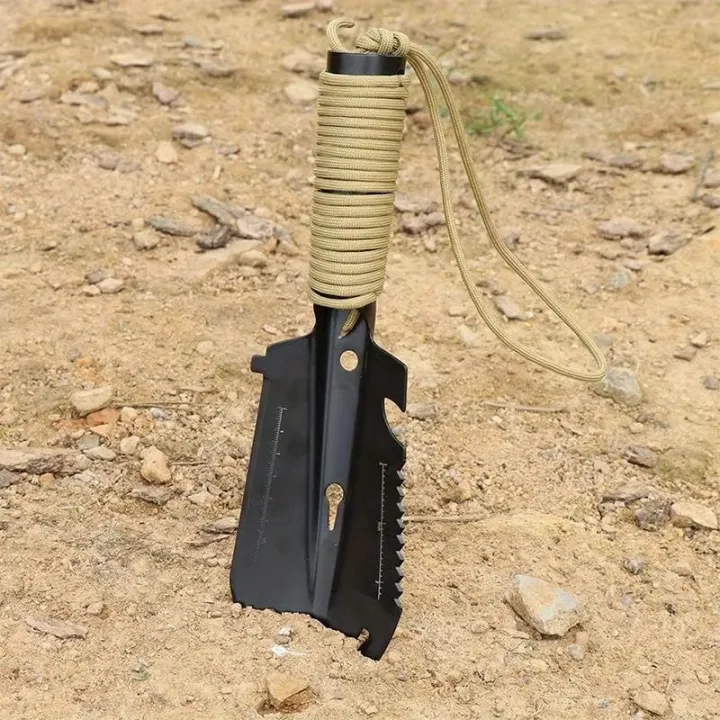 Multifunctional%20Multitool%20Small%20Shovel,%20Metal%20Camping%20Spade%20Hand%20Trowel%20With%20Wraped%20Handle%20For%20Camping,%20Outdoor%20Digging%20-%20Image%204