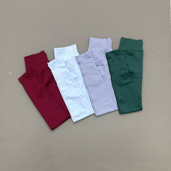 Seamless%20Yoga%20Leggings%20Women%20Low%20Waist%20Peach%20Booty%20Lifting%20Buttery%20Soft%20High%20Stretch%20Fitness%20Gym%20Workout%20Running%20Athletic%20Pants%20-%20Image%202