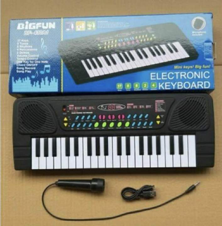 Fun Keyboard Player 37 keys big fun electronic keyboard with mike and play music | Daraz.com.np