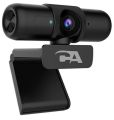 Cyber ​​Acoustics CA Essential Super HD Webcam (WC-3000) - Zoom Certified USB Webcam, 5MP Super HD Webcam 2592x1944 at 30fps, Autofocus and Light Correction, Dual Omnidirectional Microphones PAK FF. 